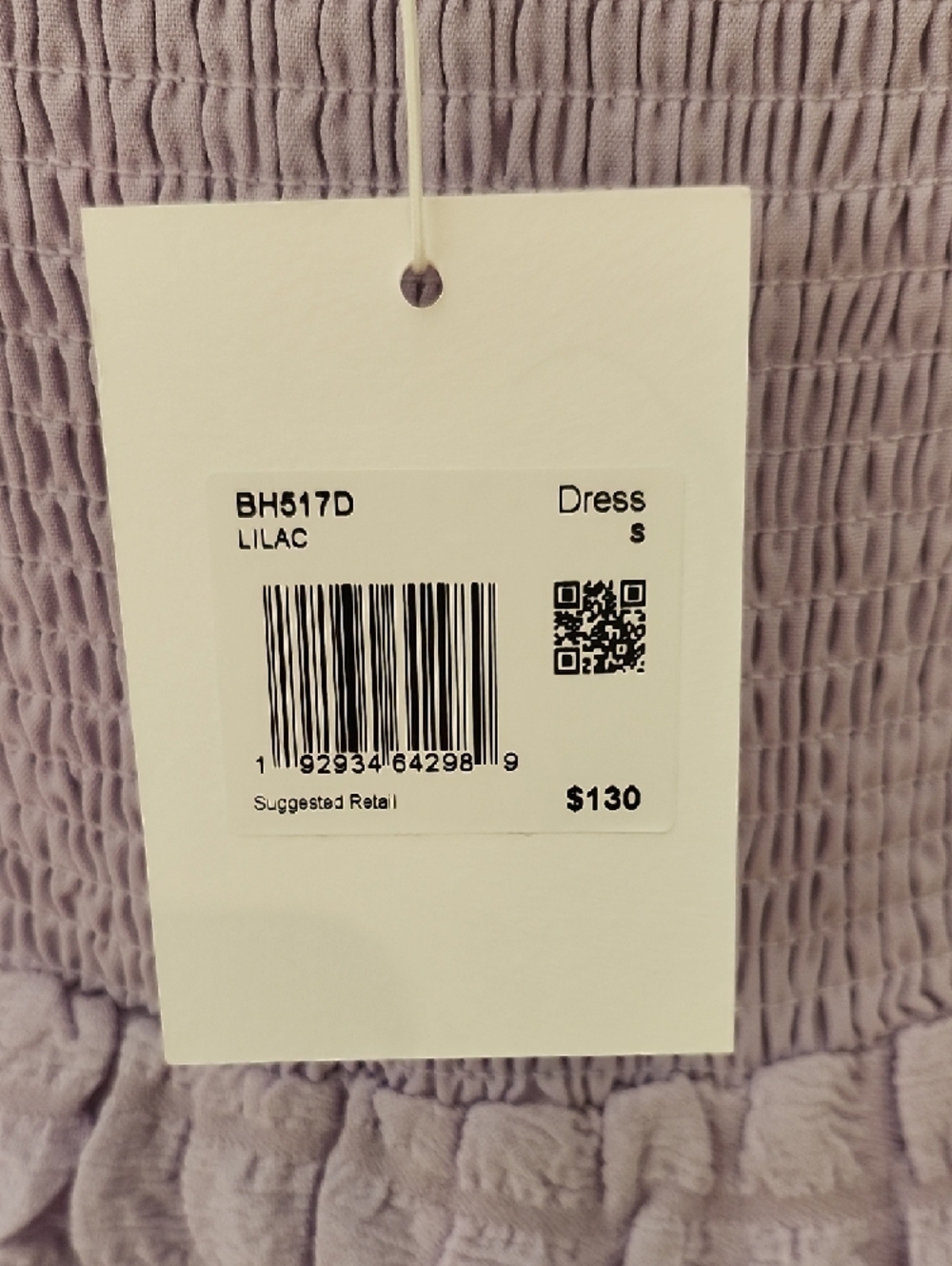 Bubble Puff Sleeve Lilac Maxi Dress - NWT - Picture 9 of 13